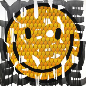 InnerSpace2401 - text-based painting by Junghan Kim