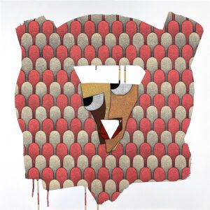 InnerSpace2402 - text-based painting by Junghan Kim