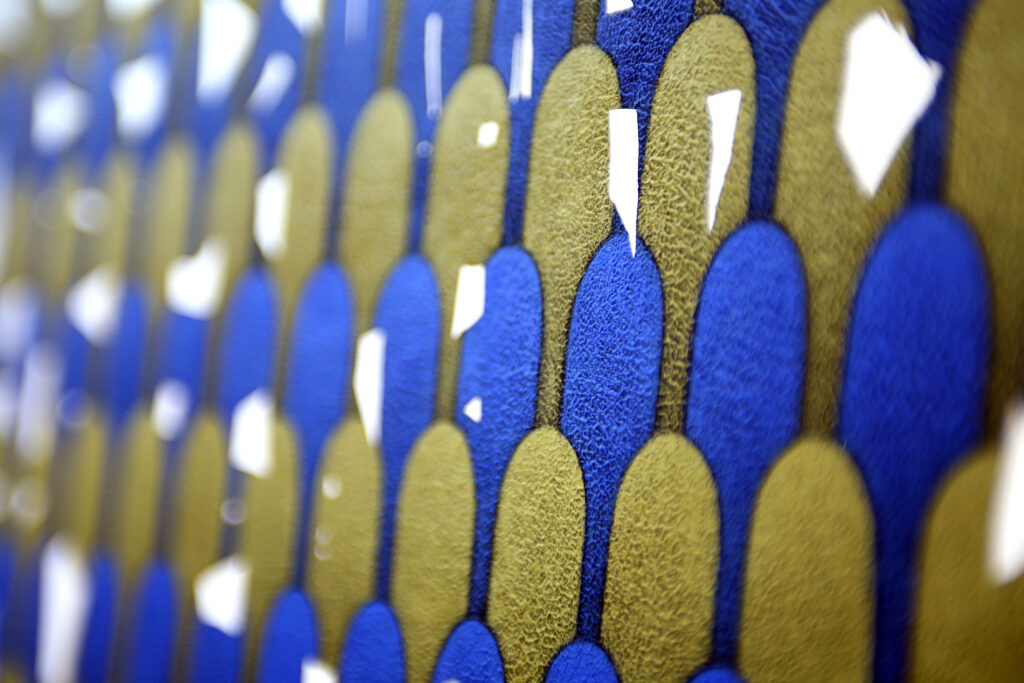 InnerSpace text-based painting by Junghan Kim